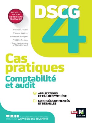 cover image of DSCG 4: Comptabilité et audit